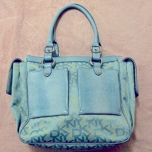 DKNY Blue Designer Handbag